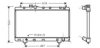 TOYOT 164007A271 Radiator, engine cooling